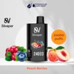 silvaper 24000 puffs Peach Berries