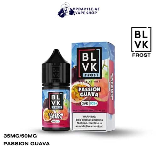 BLVK Frost Fruit Ice Salt Nicotine Passion Guava 35 mg