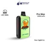 Lost Angel pro max Sour Apple Ice 20000 puffs