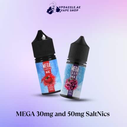 MEGA 30mg and 50mg SaltNics