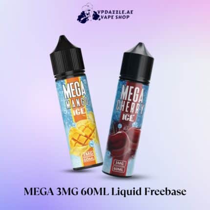 MEGA 3MG 60ML Bottle Liquid Freebase