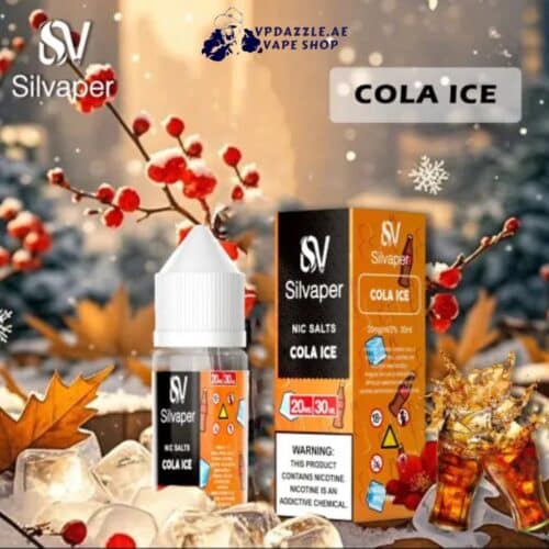 Silvaper Salt Nic 20mg 30ml E-Liquid Cola Ice