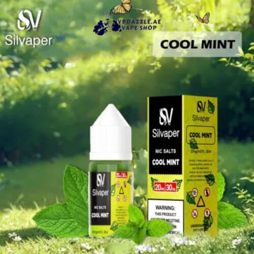 Silvaper Salt Nic 20mg 30ml E-Liquid Cool Mint