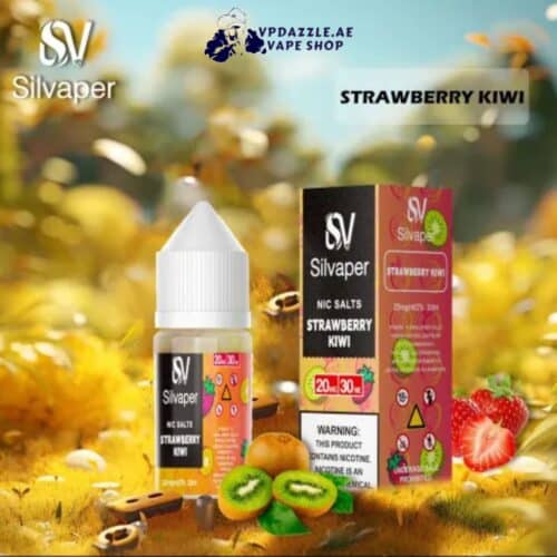 Silvaper Salt Nic 20mg 30ml E-Liquid Strawberry Kiwi