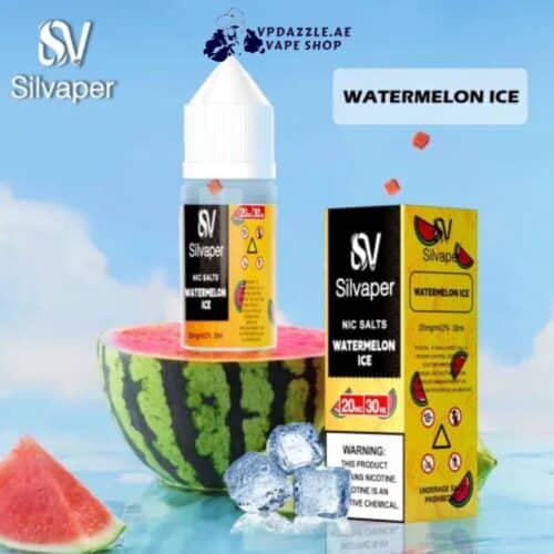 Silvaper Salt Nic 20mg 30ml E-Liquid Watermelon Ice