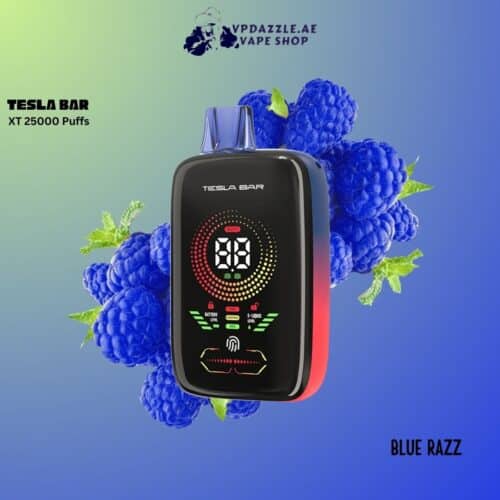 TESLA BAR XT BLUE RAZZ 25000 puffs