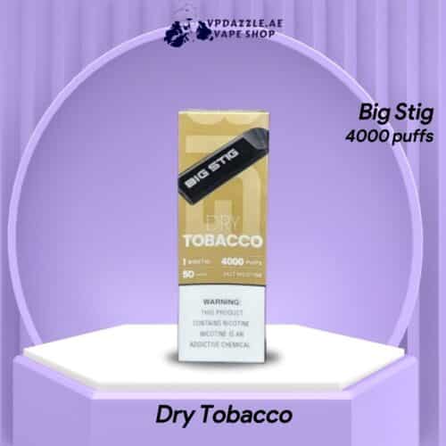 Vgod Big Stig Dry Tobacco 4000 puffs