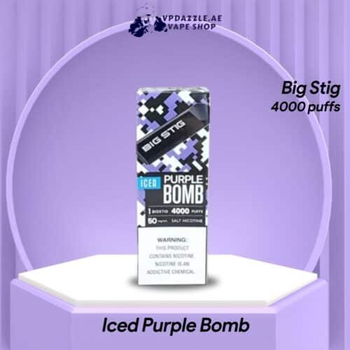 Vgod Big Stig Iced Purple Bomb 4000 puffs