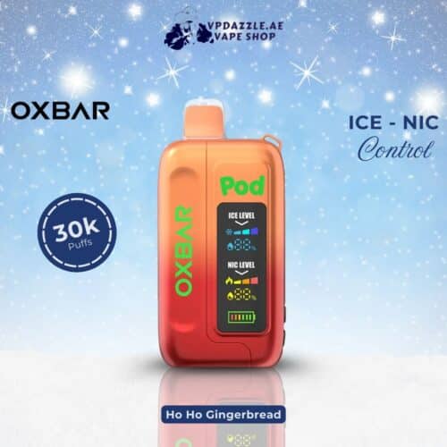 Oxbar Ice Nic Control Ho Ho Gingerbread 35000 Puffs
