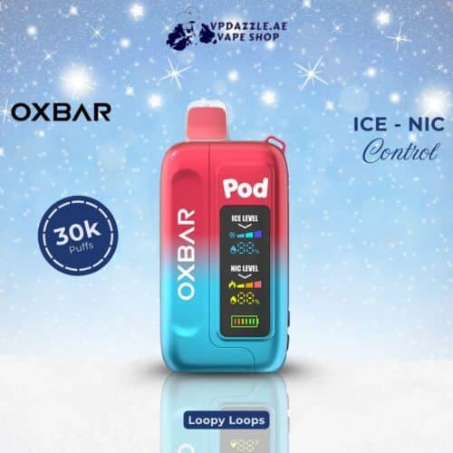 Oxbar Ice Nic Control Loopy Loops 35000 Puffs