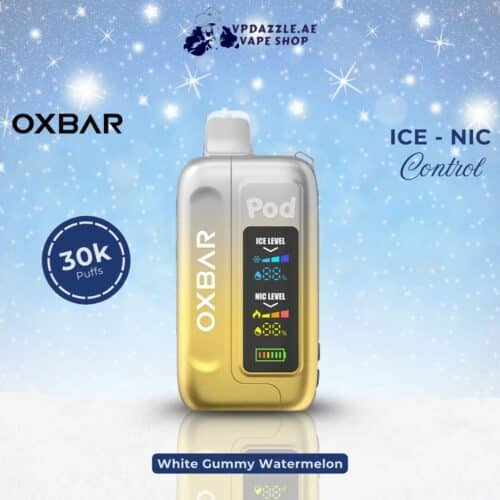 Oxbar Ice Nic Control White Gummy Watermelon 35000 Puffs