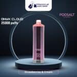 Pod Salt Onyx Cloud Strawberries & Cream 25000 Puffs