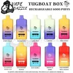 Tugboat Box 6000 Puffs Rechargeable